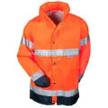 High Visibility Orange Waterproof Breathable  Jacket